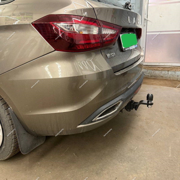 фото Фаркоп BERG для Lada Vesta NG «седан» I «рестайлинг» (2023-) "быстросъемный под квадрат"