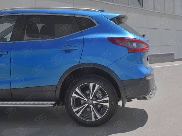 Фото Защита заднего бампера d63 дуга-d42 дуга NISSAN QASHQAI 2019-