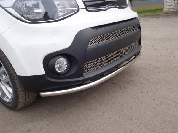 Фото Защита передняя нижняя 42,4 мм для Kia Soul 2017-