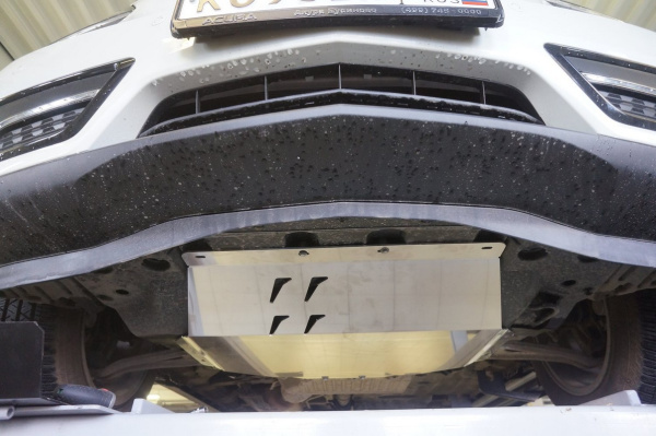 Фото Защита днища Honda Pilot (2016-) из 4 частей