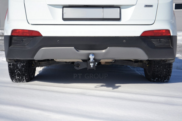 фото Фаркоп ПТ Групп (Россия) для Hyundai Creta I (2016-2021) "быстросъемный под квадрат"