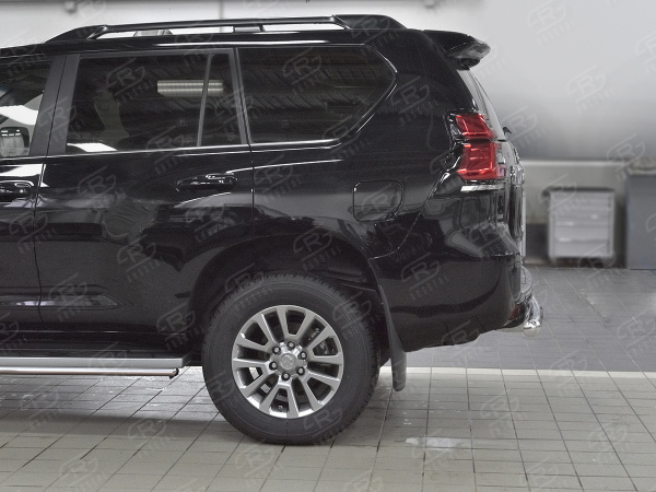 Фото Защита заднего бампера d76 дуга TOYOTA LC PRADO 150 2017-
