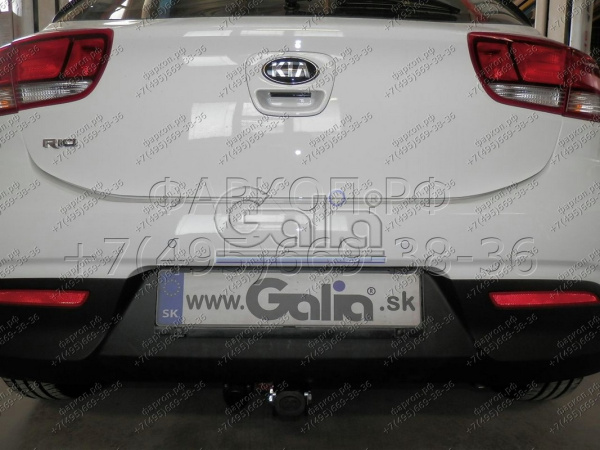 фото Фаркоп Galia для KIA Rio IV хэтчбек (2017-) "быстросъемный"