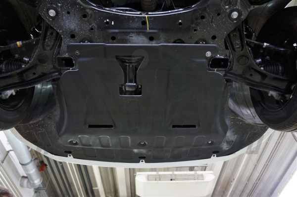 Фото Композитная защита картера двигателя и кпп Hyundai Accent (2017-)