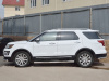 Пороги труба d76 с накладкой (вариант 2) FORD EXPLORER 2016-2017