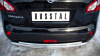 Фото Защита заднего бампера d63/42 (дуга) NISSAN Qashqai+2 2010-2013