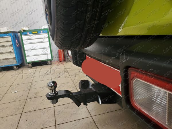 фото Фаркоп AvtoS для SUZUKI Jimny suv 2019- "под квадрат"