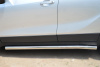 Пороги труба d63 (вариант 3) OPEL MOKKA 2013-
