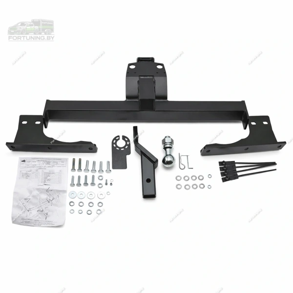 Фаркоп Bizon (Россия) «быстросъемный под квадрат» для Acura RDX II (2013-2018)