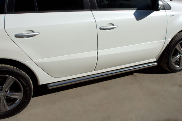 Фото Пороги труба d63 (вариант 2) RENAULT Koleos 2012-2016