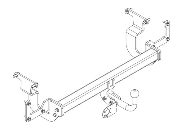 фото Фаркоп AvtoS для Opel Vivaro c 2019-