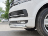 Фото Защита переднего бампера d63 секция VOLKSWAGEN Multivan Caravella Transporter Т6 2016 (короткая база)