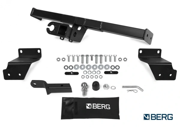 фото Фаркоп BERG «быстросъемный под квадрат» для Hyundai Creta I (2016-2021)