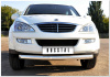 Защита переднего бампера d63 (дуга) SSANG YONG Kyron 2007-