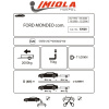 Фаркоп Imiola для Ford Mondeo универсал 2000-2006