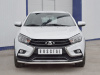 Защита переднего бампера d42 секции LADA VESTA SW CROSS 2017-