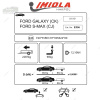 Фаркоп Imiola для Ford S-Max (2015-)