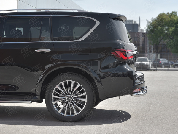 Фото Защита заднего бампера d76 дуга-d42 дуга INFINITI QX80 2018-