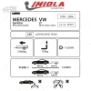 фото Фаркоп Imiola (Польша) для Volkswagen LT (1996-2007) "база 3550/ 4025 мм без ступеньки"
