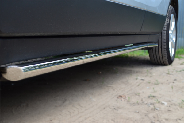 Фото Пороги труба d42 (вариант 1) OPEL MOKKA 2013-