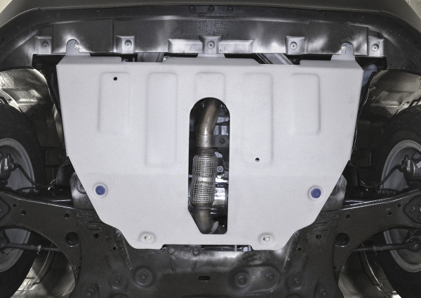 Фото Защита картера и КПП Rival для Jeep Compass II 4WD 2018-н.в., алюминий 4 мм, с крепежом, 333.2743.1