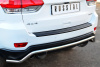 Фото Защита заднего бампера d42 (волна) JEEP Grand Cherokee 2013-