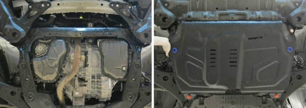 Фото ЗК и КПП Автоброня для Lexus RX 350/270 08-15