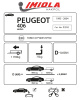 фото Фаркоп Imiola для Peugeot 406 седан 1995-2004