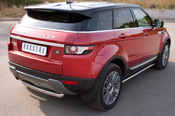 Фото Защита заднего бампера D63 LAND ROVER Range Rover Evoque Prestige u Pure 2011-2017