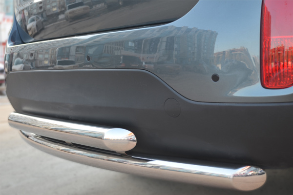 Фото Защита заднего бампера d63 /d63 (дуга) KIA Sorento 2012-