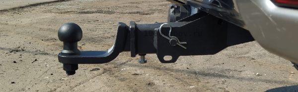 Фаркоп AvtoS для  GREAT WALL Wingle 7 с 2018- "под квадрат"