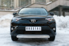 Защита переднего бампера d63 (дуга) TOYOTA RAV4 2015