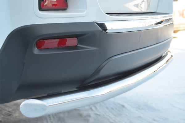 Фото Защита заднего бампера d63 (секции) TOYOTA Highlander 2010-2013