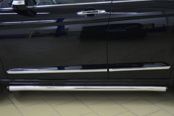 Фото Пороги труба d63 (вариант 2) GREAT WALL Hover H6 2012-2013