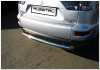 Фото Защита заднего бампера d76 MITSUBISHI Outlander 2010-2011