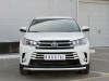 Защита переднего бампера d63 секции TOYOTA HIGHLANDER 2017