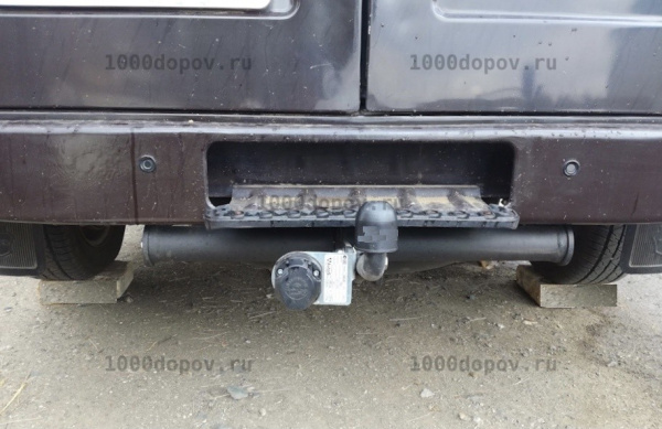 Фото фаркопа для Фаркоп AvtoS для ГАЗ 2217 (Баргузин) с 2010- (кроме а/м 4х4)