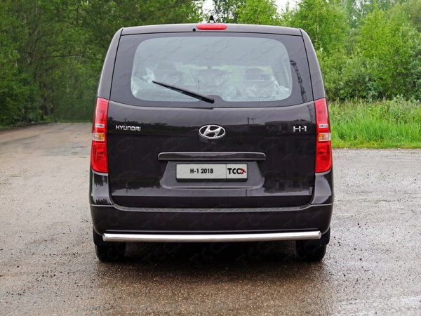 Фото Защита задняя 60,3 (центральная) для Hyundai H-1 2018-