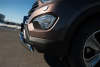 Фото Защита переднего бампера d74х42 (дуга) d75х42 (дуга) HYUNDAI SANTA FE GRAND 2014-2015