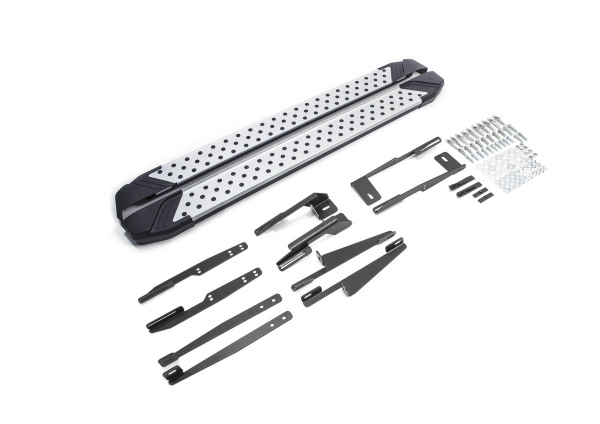 Фото Пороги алюминиевые Rival "Bmw-Style" для Lifan X50 2015-