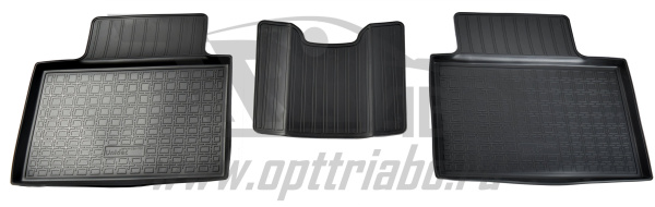 Автомобильные коврики Норпласт для Lada Vesta (2015-), полиуретановые