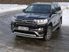 Фото Защита передняя нижняя (двойная) 76,1/75 мм для Toyota Land Cruiser 200 EXECUTIVE 2016-2018
