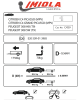 Фаркоп IMIOLA для Citroen C4 SpaceTourer/ Grand SpaceTourer I (2018-)