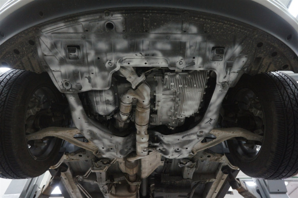 Фото Композитная защита картера и КПП Nissan Teana (2013 по наст.)