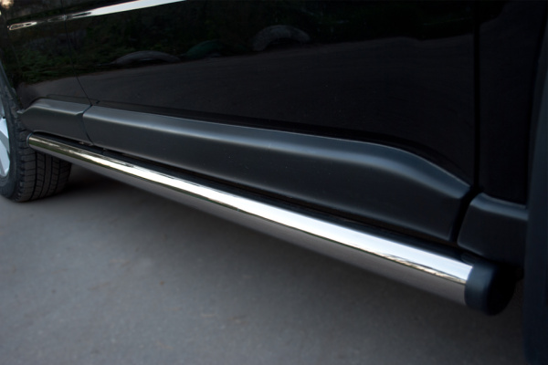 Фото Пороги труба d63 (вариант 2) NISSAN X-Trail 2011-2014