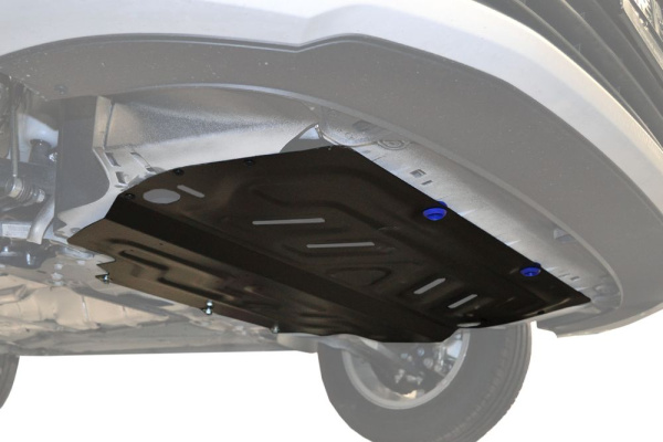 Фото Защита картера двигателя и кпп Автоброня для Volkswagen Jetta, V - 1,4TSI; 1,6i; 2,0d 2005-2014 2014-