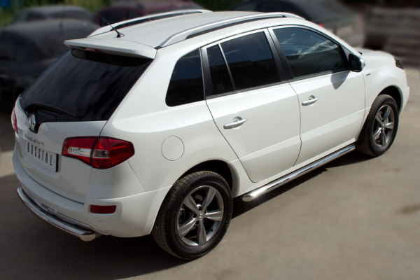 Фото Пороги труба d63 (вариант 1) RENAULT Koleos 2012-2016