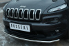 Фото Защита переднего бампера d42 (секции) JEEP Cherokee 2014-