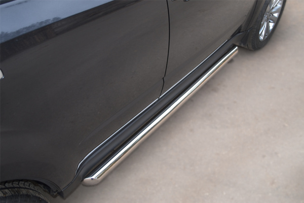 Фото Пороги труба d63 (1 вариант) SUBARU Forester 2008-2012