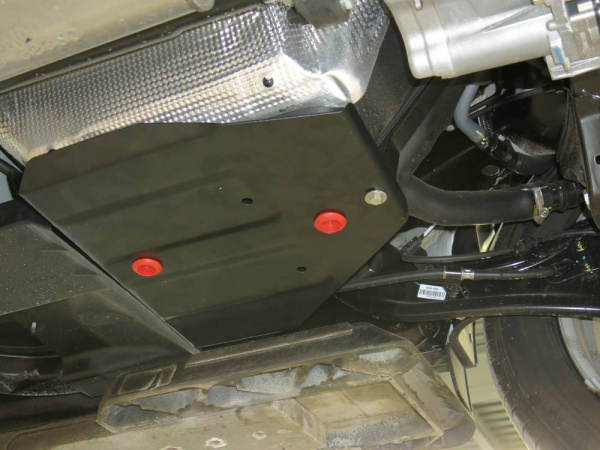 Фото Защита топливного бака Автоброня для Hyundai Creta, FWD, 4WD, V - 1,6; 2,0 2016-